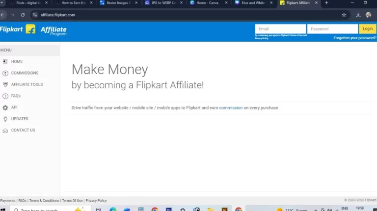 How to Earn from Flipkart affiliate marketing