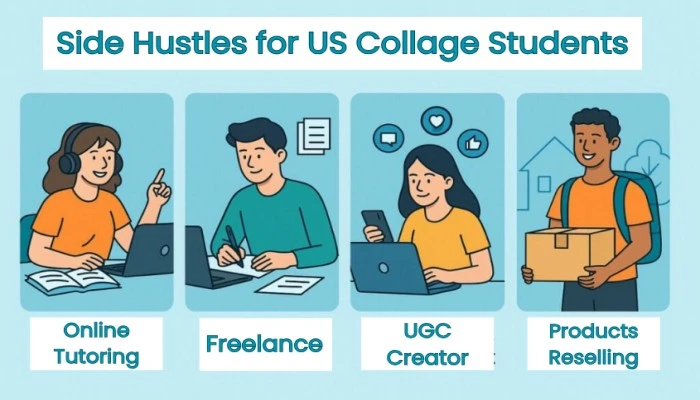 side hustles for US college students