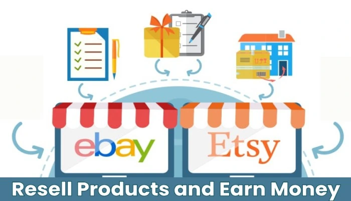 Resell products on Etsy and ebay